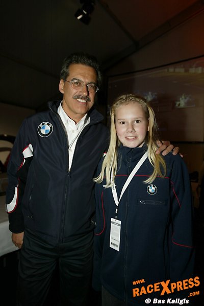 Beitske Visser ontmoette BMW F1 baas Mario Theissen